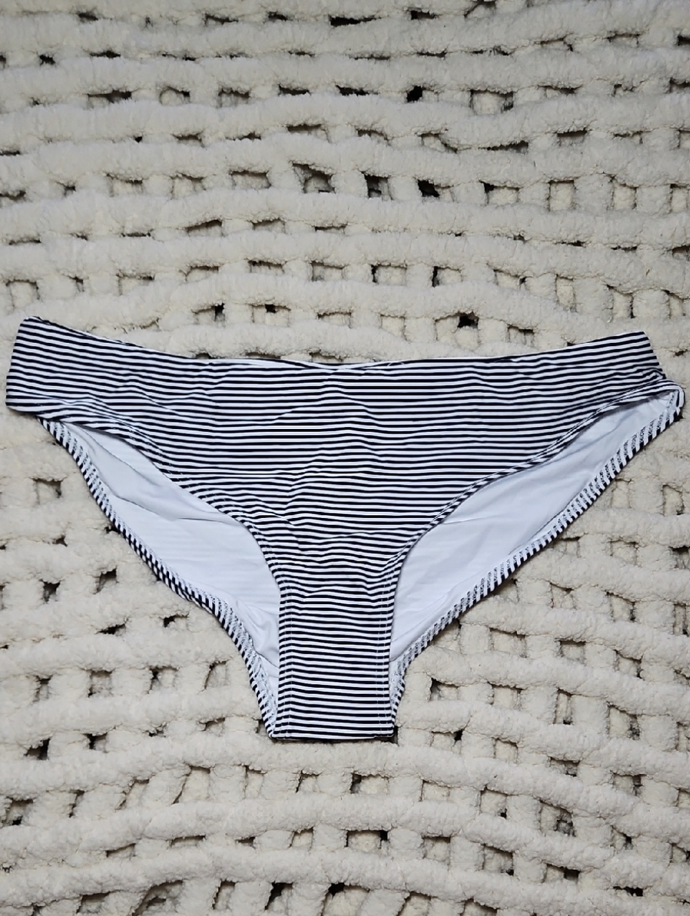Sea Level Swim Australia Positano Stripe Night Sky Bikini Bottom New